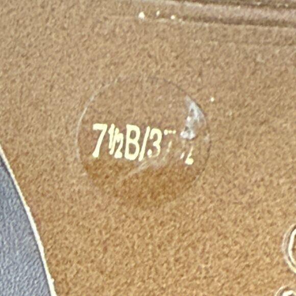 BCBG Pattern/studded Brown Leather Cowgirl Boots Turquoise Accents Brazil 7.5 - Picture 10 of 12